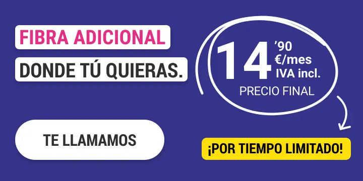 YOIGO - ACTIONABLE IMAGEN - CARDS TARIFAS FIBRA Y FIJO IO - SEGUNDA RESIDENCIA MOBILE