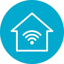 icon wifi circle