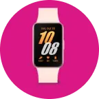 icono fondo rosa foto reloj