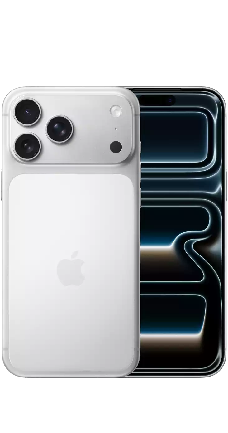 apple iphone 17 pro max plata Frontback